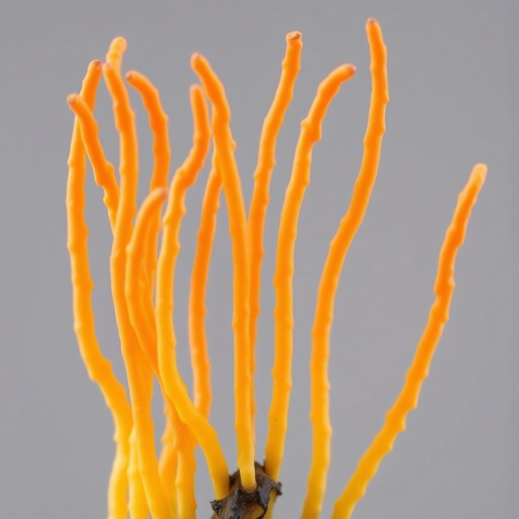 Cordyceps mushroom used in functional mushroom chocolate for energy and stamina