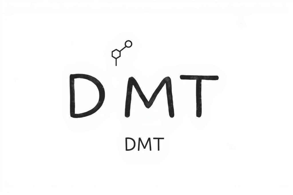 Molecular structure of DMT compound